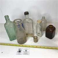 Vintage Bottle Lot - Assorted