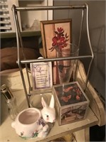 Shelf Lot 1 - Photo Cube, Bunny, Etc