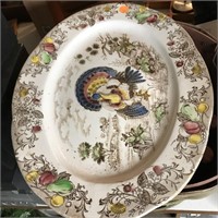 Ceramic Turkey Platter