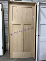 UNFINISHED DOOR, 36 X 80", PRE-HUNG