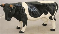 Cast iron cow bank