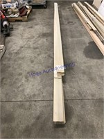 ASSORTED 4" MOLDING, MAX LENGTH 16 FT.
