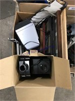 HOLIDAY PROJECTOR, PICTURE FRAMES, MISC