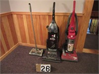 Hoover & Dirt Devil vacuum cleaners, etc.