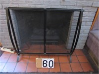 Fireplace screen