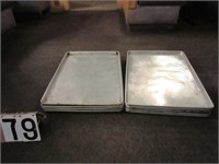 10 aluminum full sheet trays