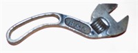 Vintage B&C 6" Curved Handle Adjustable Wrench