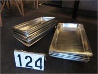 16 full size stainless steel inserts