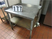 Stainless steel appliance stand