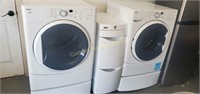 Kenmore electric washer/dryer w/ stack kit
