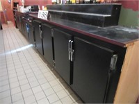 Custom back bar cooler with drawers