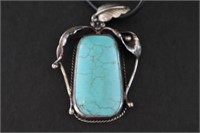 Sterling & Turquoise Art Piece on Tiffany