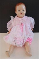 Composition doll 22"h very good condition