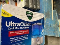 Vicks ultra quiet cool mist humidifier