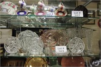 (10) pcs. Glassware: