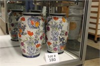 Pair Asian Vases: