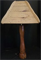 Unique Wood Table Lamp
