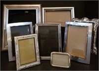 Various Silver Color Photo Frames