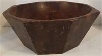 Vintage  Wood Bowl