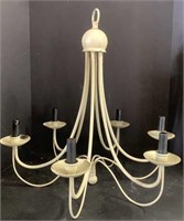 Cream Candle Chandelier