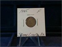 1885 Seated Liberty 10 Cent (F)