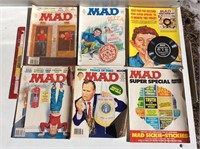 (7)HEAVY METAL & (15)MAD Magazines