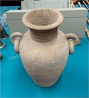 Earthenware or stone? vase, 10 inches/pouces