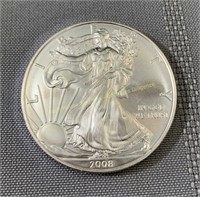 USA 2008 Fine silver 1-ounce coin, pièce de