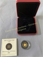 2004 - 1/25 Ounce fine gold 50 cent coin, pièce
