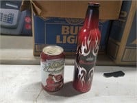 collectible Budweiser can & bottle