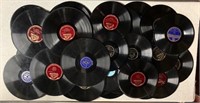 Assortment of 46 Vintage Victrola LP Records