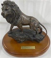 Bronze Lion of Judah Figurine