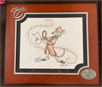 Signed Disney The Great Mouse Detective Sketch
