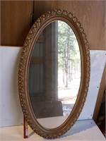 (2) Oval Mirrors