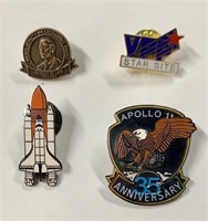 4 Collector Pins