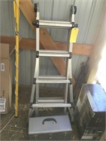 Multi Ladder & Toolbox W/Tools