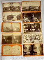 10 Assorted Stereoscope Cards