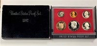 United States 1982 Proof Coin Set