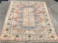 8 x 12 Milas Taban Wool Rug-Hand Knotted