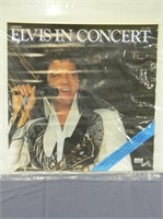 Elvis Presley in Concert 1977 RCA Promo poster