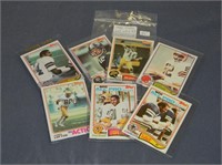 1982 Topps lot of 7 Football cards