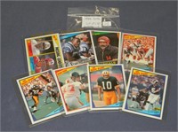 1984 Topps lot of 8 Football cards