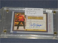 Hulk Hogan signed card