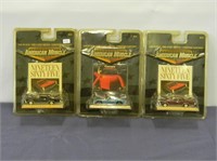(3) 1/64 scale Die cast Limited Edition