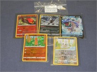 Pokemon Holographic 5 card lot