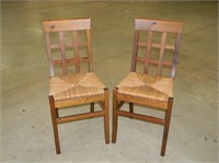 (2) Dining room chairs