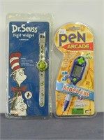 Dr. Seuss watch/Pen Arcade