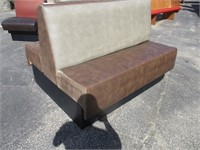 60" Double Sided Booth Bench