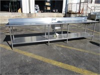 Stainless Steel Commercial Open Base Work Table