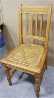 Wood/wicker chair